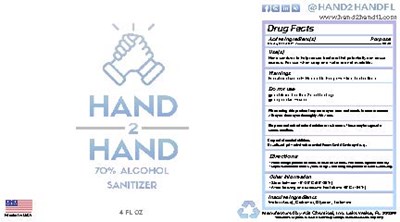 Label (Hand2hand Sanitizer 4oz. Final)